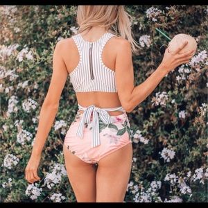 New Albion Fit Island Fever One-piece Swimsuit S